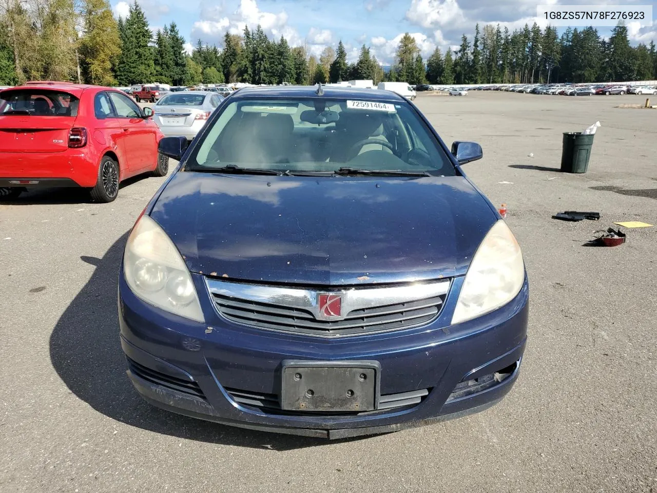 2008 Saturn Aura Xe VIN: 1G8ZS57N78F276923 Lot: 72591464