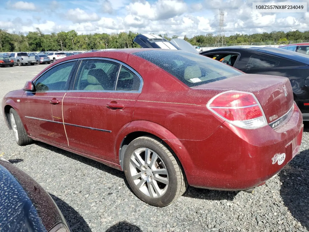 2008 Saturn Aura Xe VIN: 1G8ZS57NX8F234049 Lot: 73702484