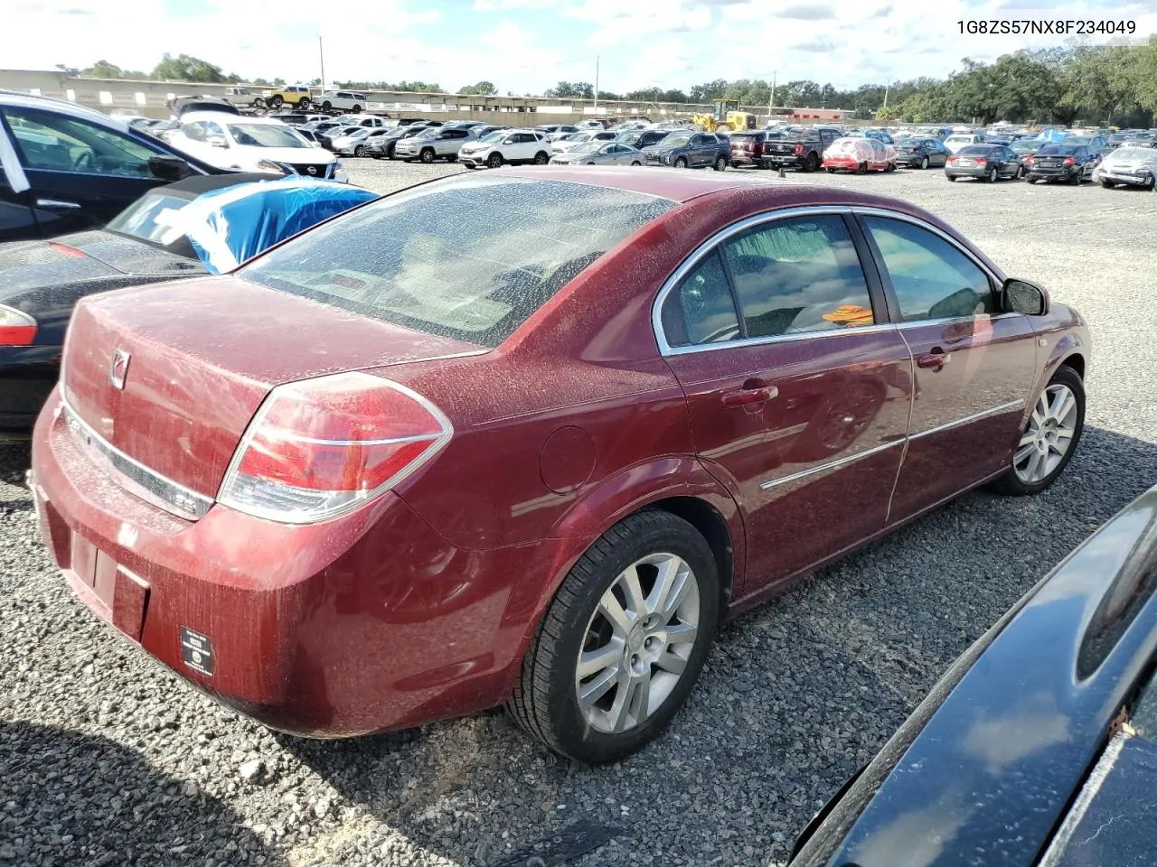 2008 Saturn Aura Xe VIN: 1G8ZS57NX8F234049 Lot: 73702484