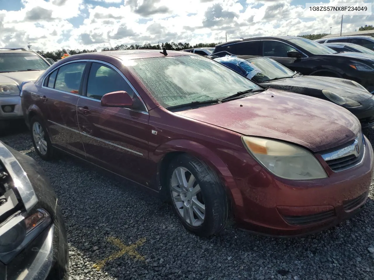 2008 Saturn Aura Xe VIN: 1G8ZS57NX8F234049 Lot: 73702484