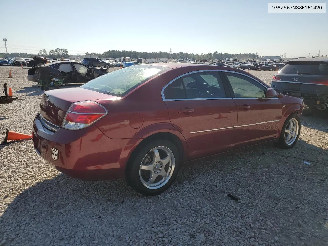 2008 Saturn Aura Xe VIN: 1G8ZS57N38F151420 Lot: 74053034