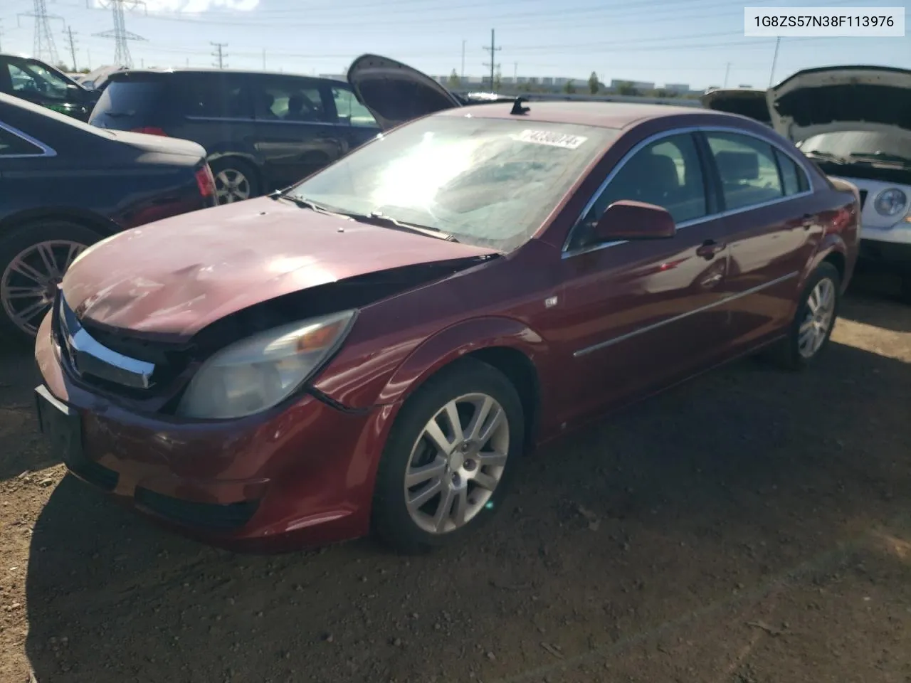 2008 Saturn Aura Xe VIN: 1G8ZS57N38F113976 Lot: 74230074