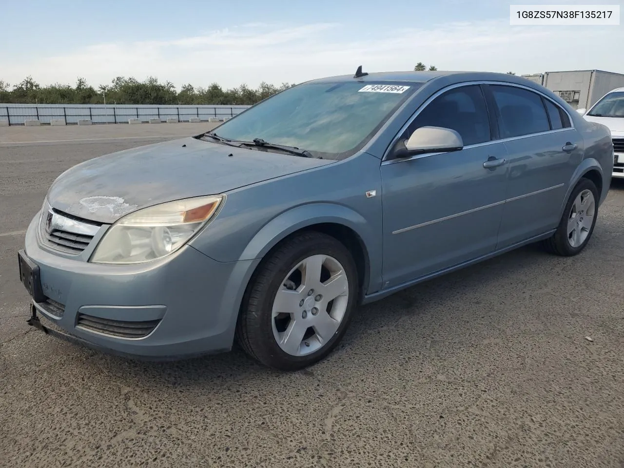 2008 Saturn Aura Xe VIN: 1G8ZS57N38F135217 Lot: 74941564