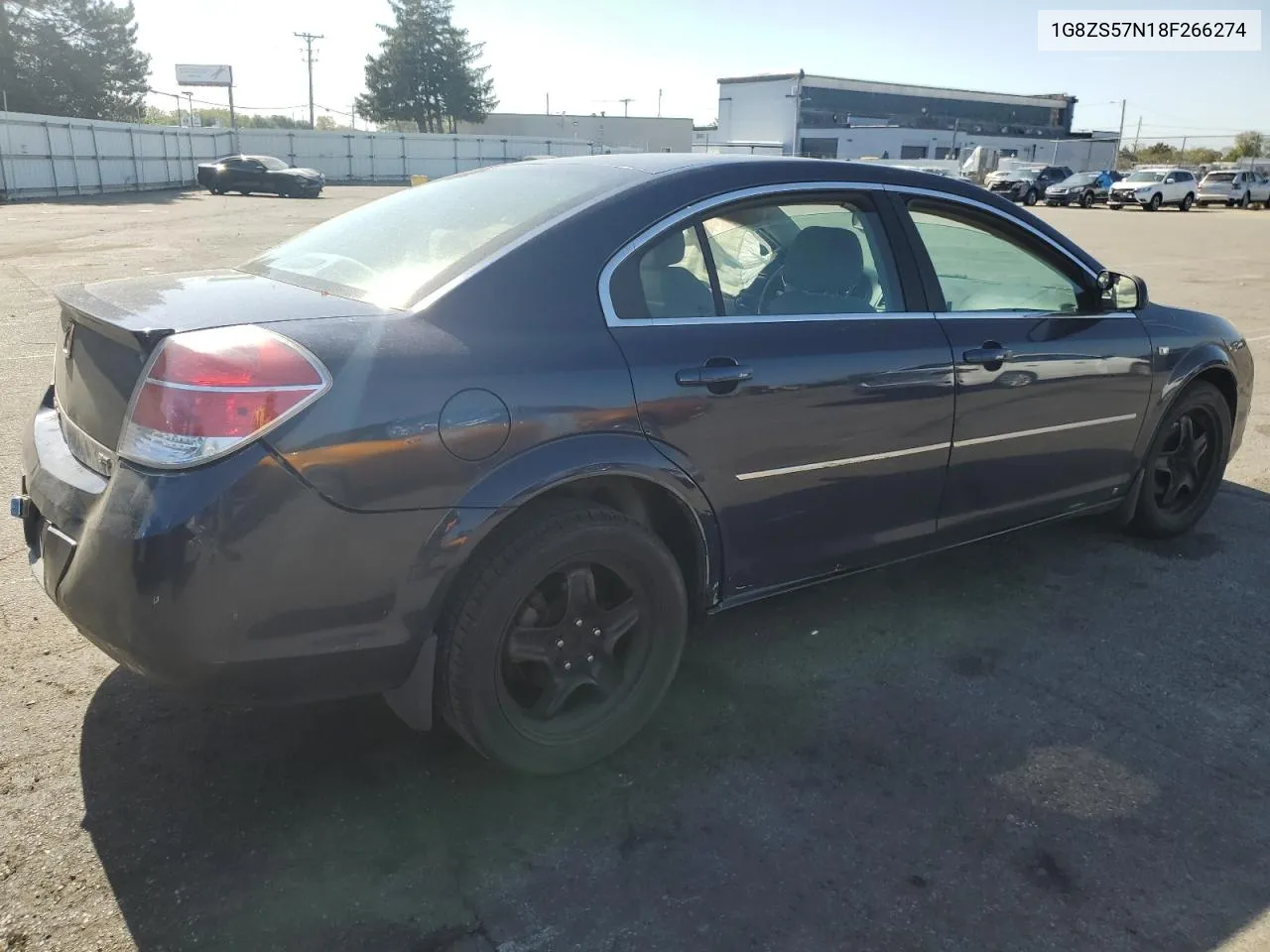 2008 Saturn Aura Xe VIN: 1G8ZS57N18F266274 Lot: 75017194