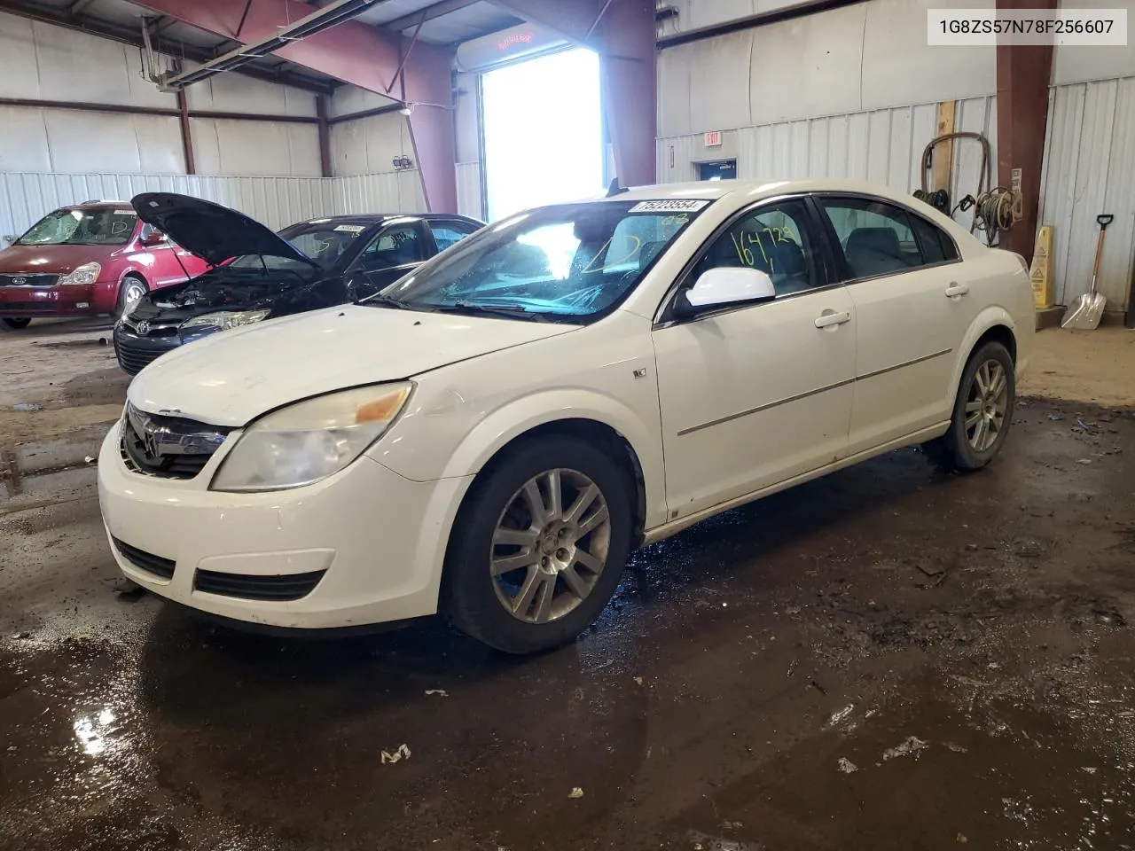 2008 Saturn Aura Xe VIN: 1G8ZS57N78F256607 Lot: 75223554