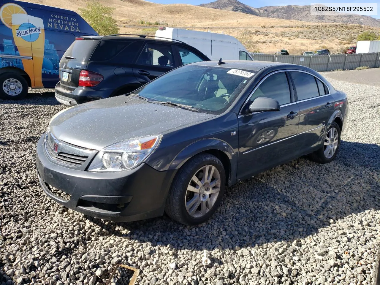 2008 Saturn Aura Xe VIN: 1G8ZS57N18F295502 Lot: 75270704