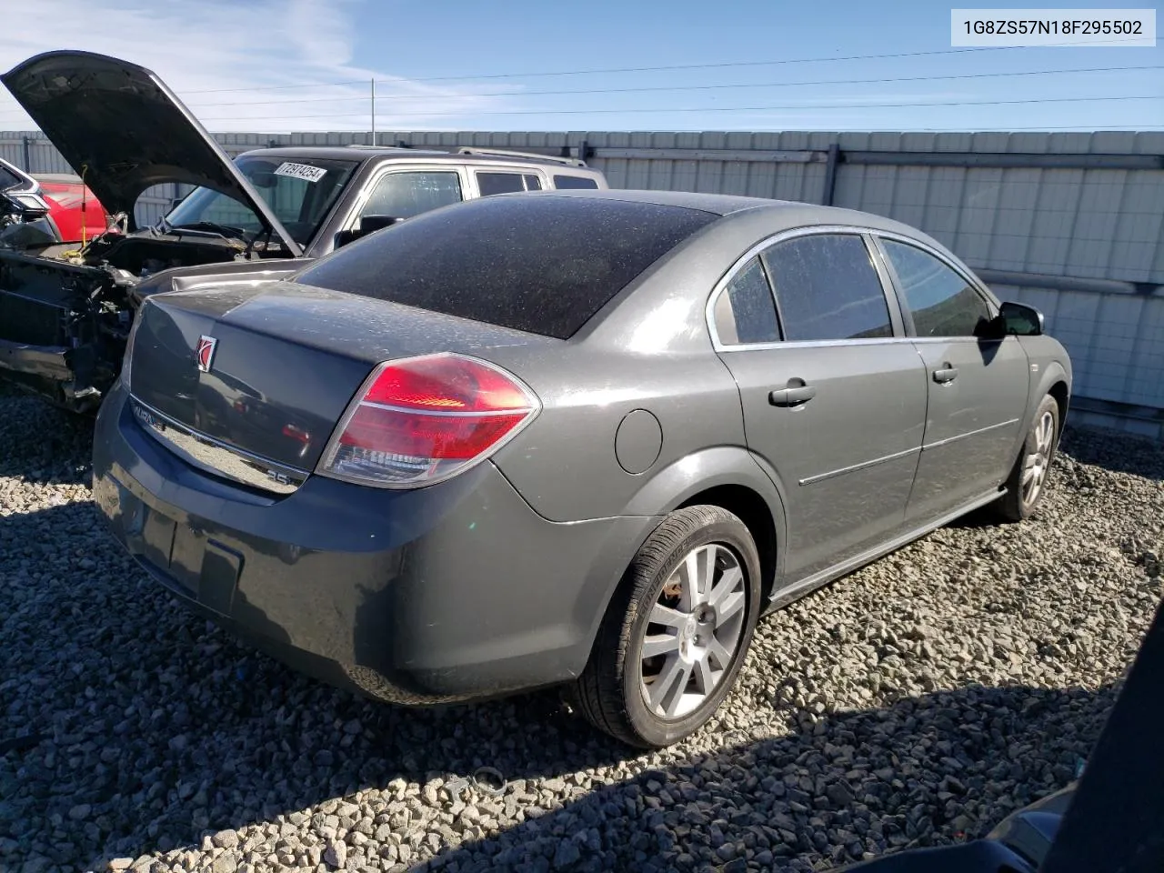 2008 Saturn Aura Xe VIN: 1G8ZS57N18F295502 Lot: 75270704