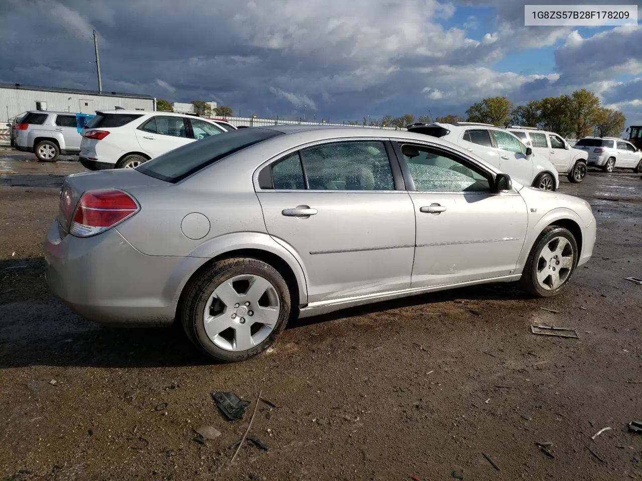 2008 Saturn Aura Xe VIN: 1G8ZS57B28F178209 Lot: 75752604