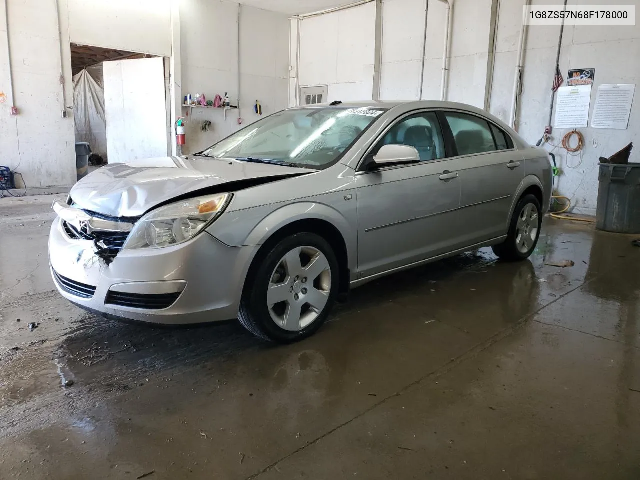 2008 Saturn Aura Xe VIN: 1G8ZS57N68F178000 Lot: 75912024