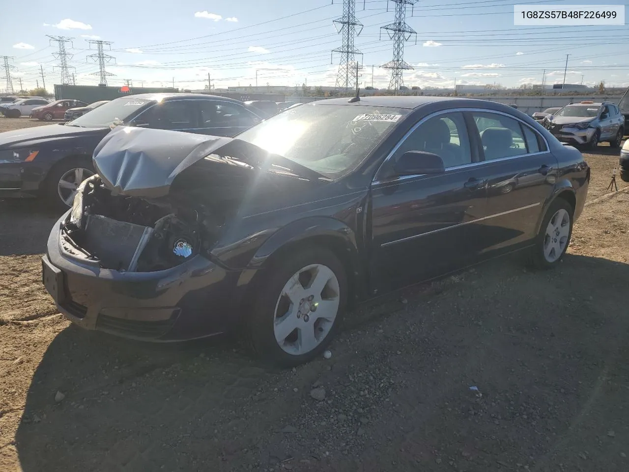 2008 Saturn Aura Xe VIN: 1G8ZS57B48F226499 Lot: 77096284