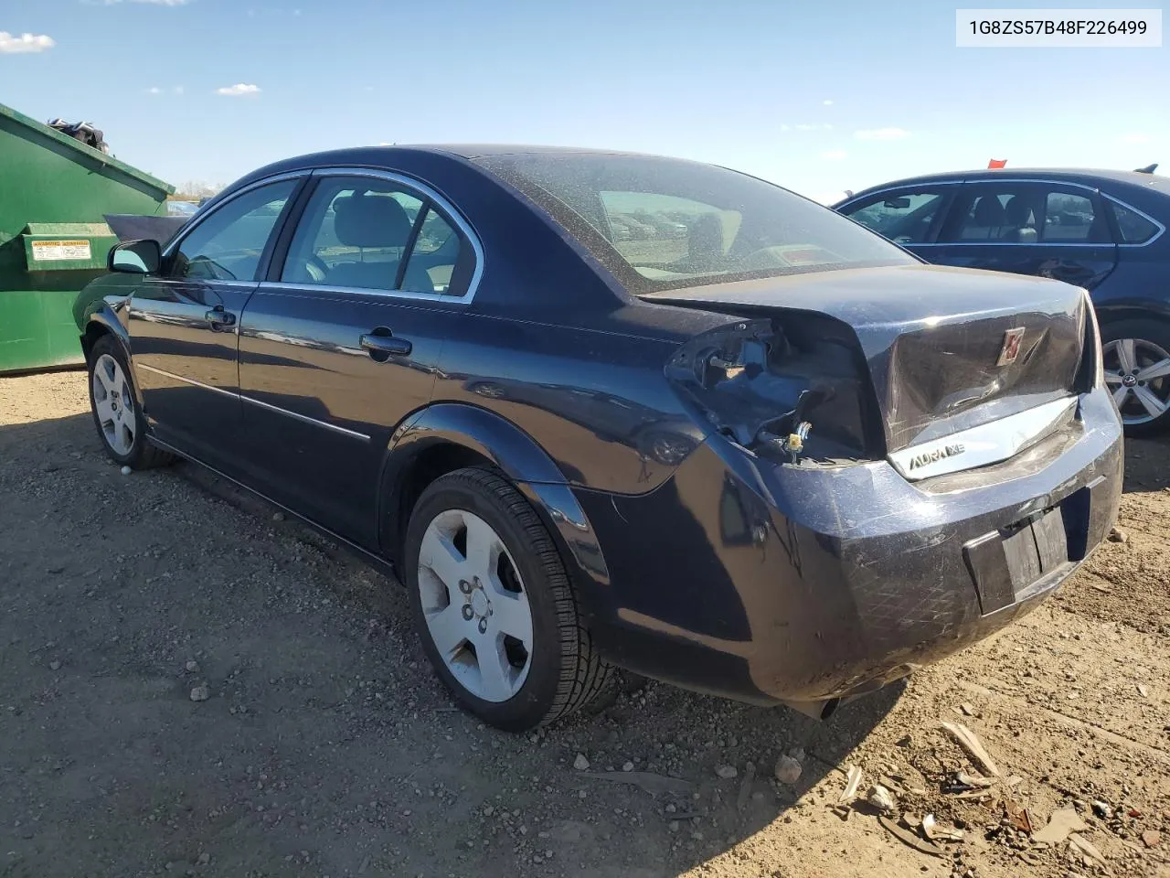 2008 Saturn Aura Xe VIN: 1G8ZS57B48F226499 Lot: 77096284