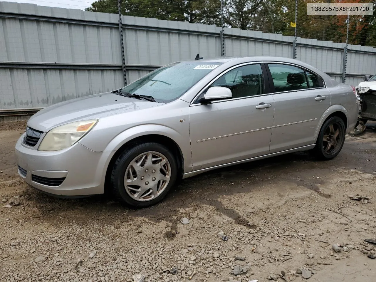 2008 Saturn Aura Xe VIN: 1G8ZS57BX8F291700 Lot: 78151364