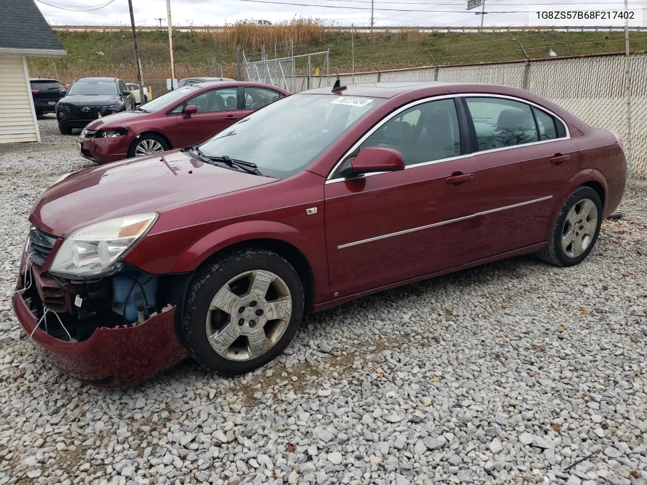 2008 Saturn Aura Xe VIN: 1G8ZS57B68F217402 Lot: 78727424