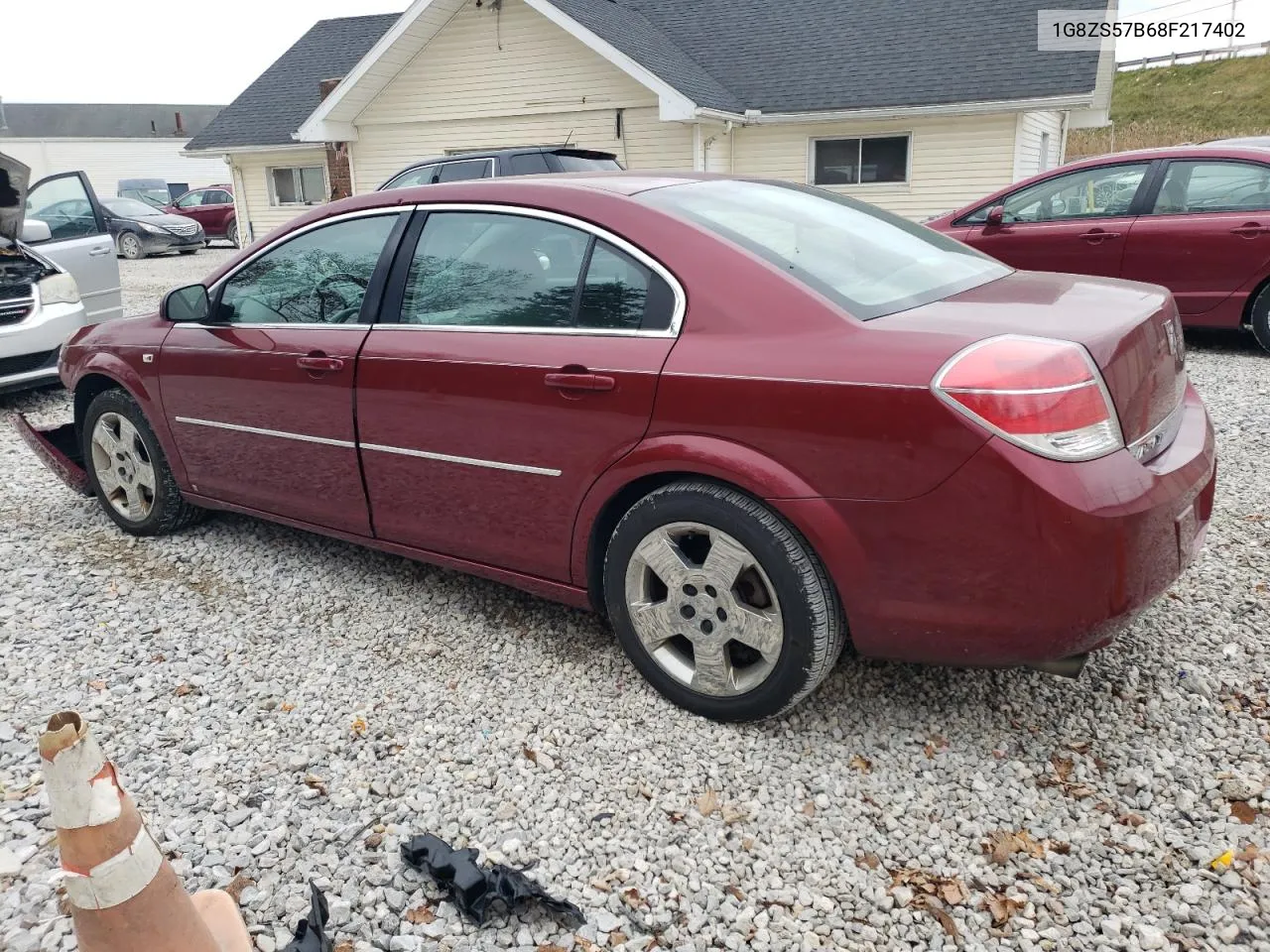 2008 Saturn Aura Xe VIN: 1G8ZS57B68F217402 Lot: 78727424