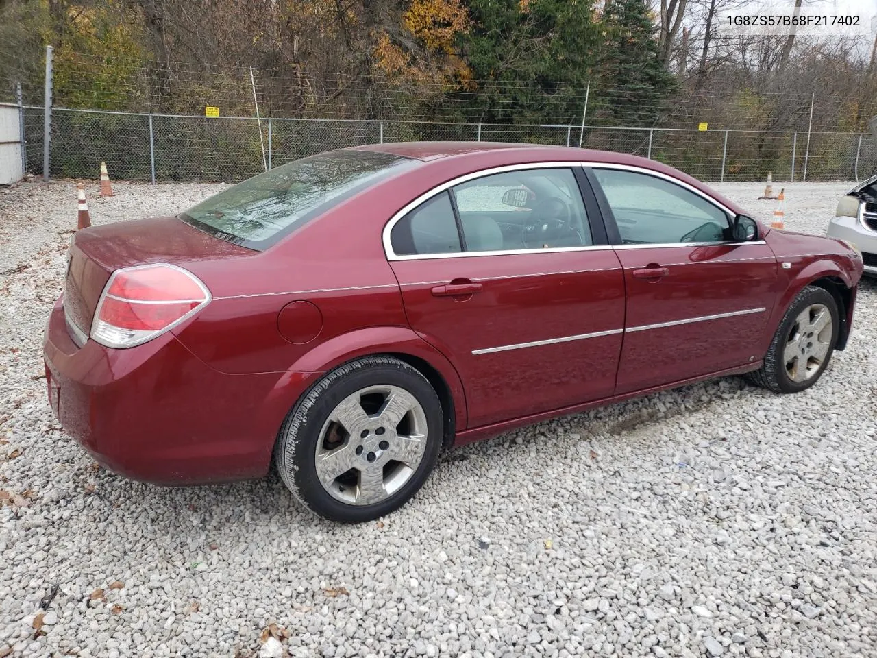 2008 Saturn Aura Xe VIN: 1G8ZS57B68F217402 Lot: 78727424