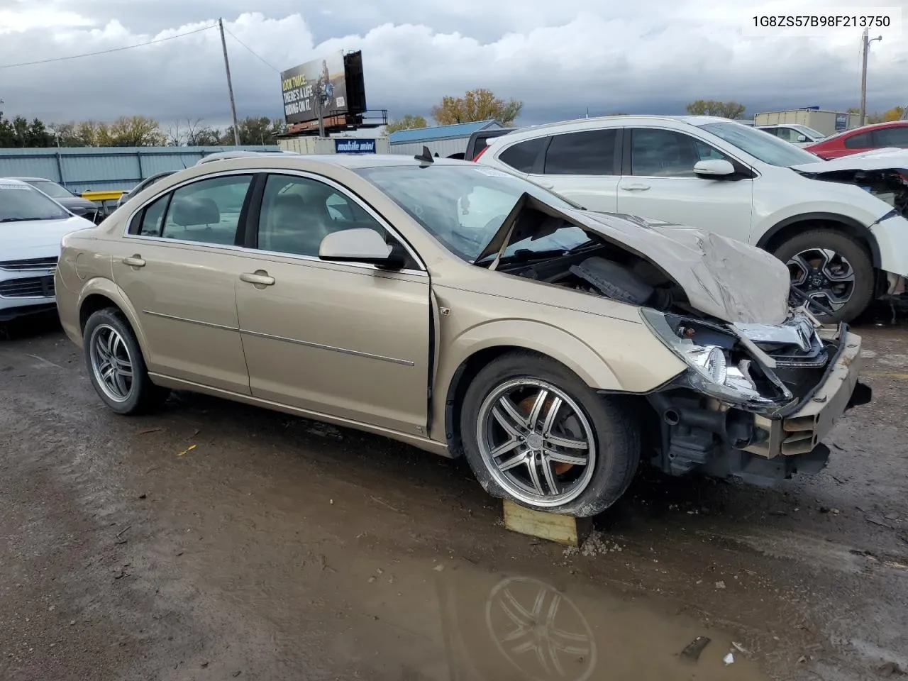 2008 Saturn Aura Xe VIN: 1G8ZS57B98F213750 Lot: 79259284