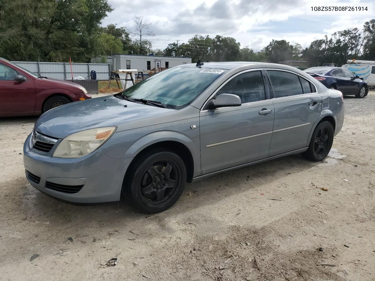 2008 Saturn Aura Xe VIN: 1G8ZS57B08F261914 Lot: 80042024