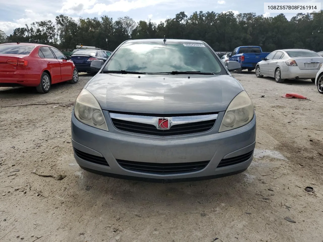 2008 Saturn Aura Xe VIN: 1G8ZS57B08F261914 Lot: 80042024