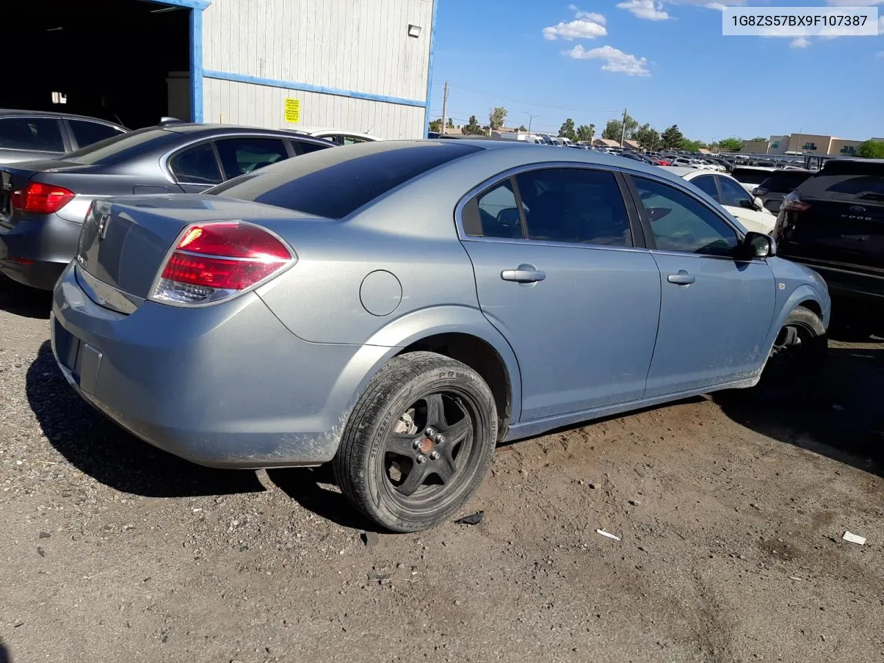 2009 Saturn Aura Xe VIN: 1G8ZS57BX9F107387 Lot: 57941544