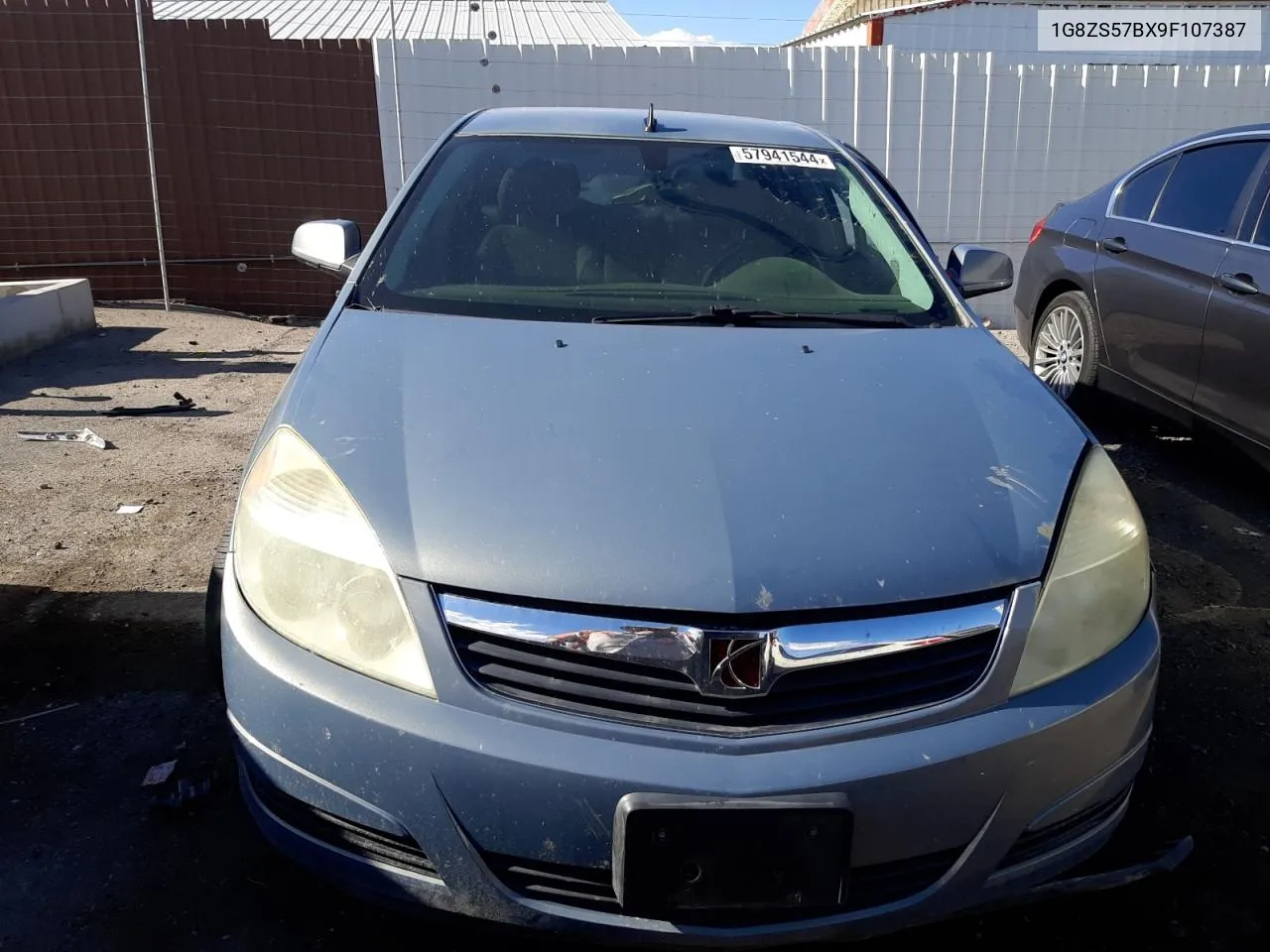 2009 Saturn Aura Xe VIN: 1G8ZS57BX9F107387 Lot: 57941544