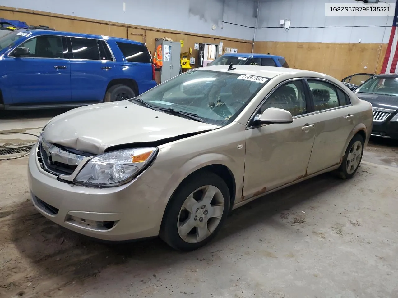 2009 Saturn Aura Xe VIN: 1G8ZS57B79F135521 Lot: 71467404