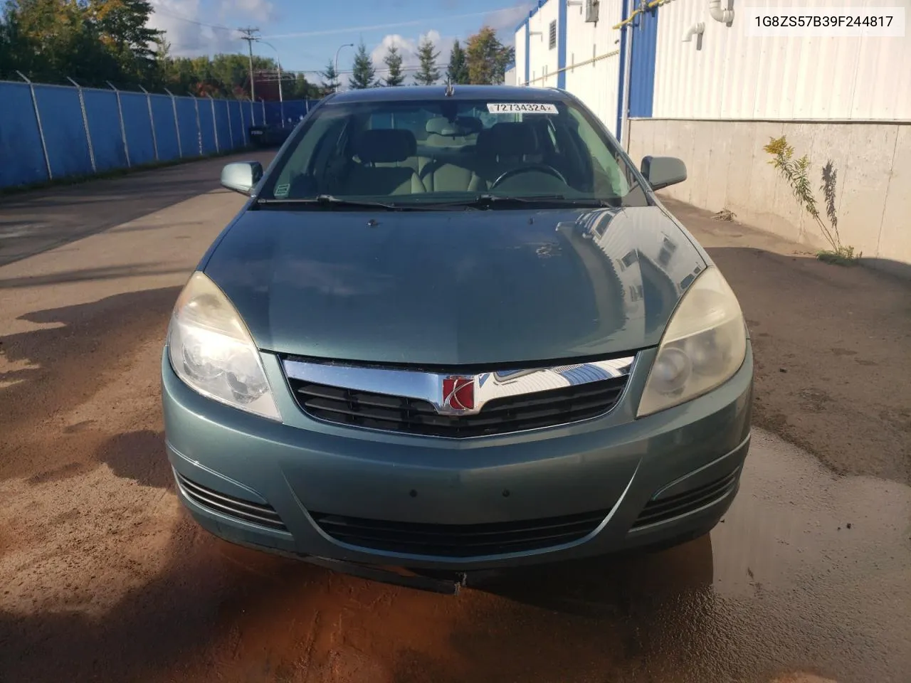 2009 Saturn Aura Xe VIN: 1G8ZS57B39F244817 Lot: 72734324