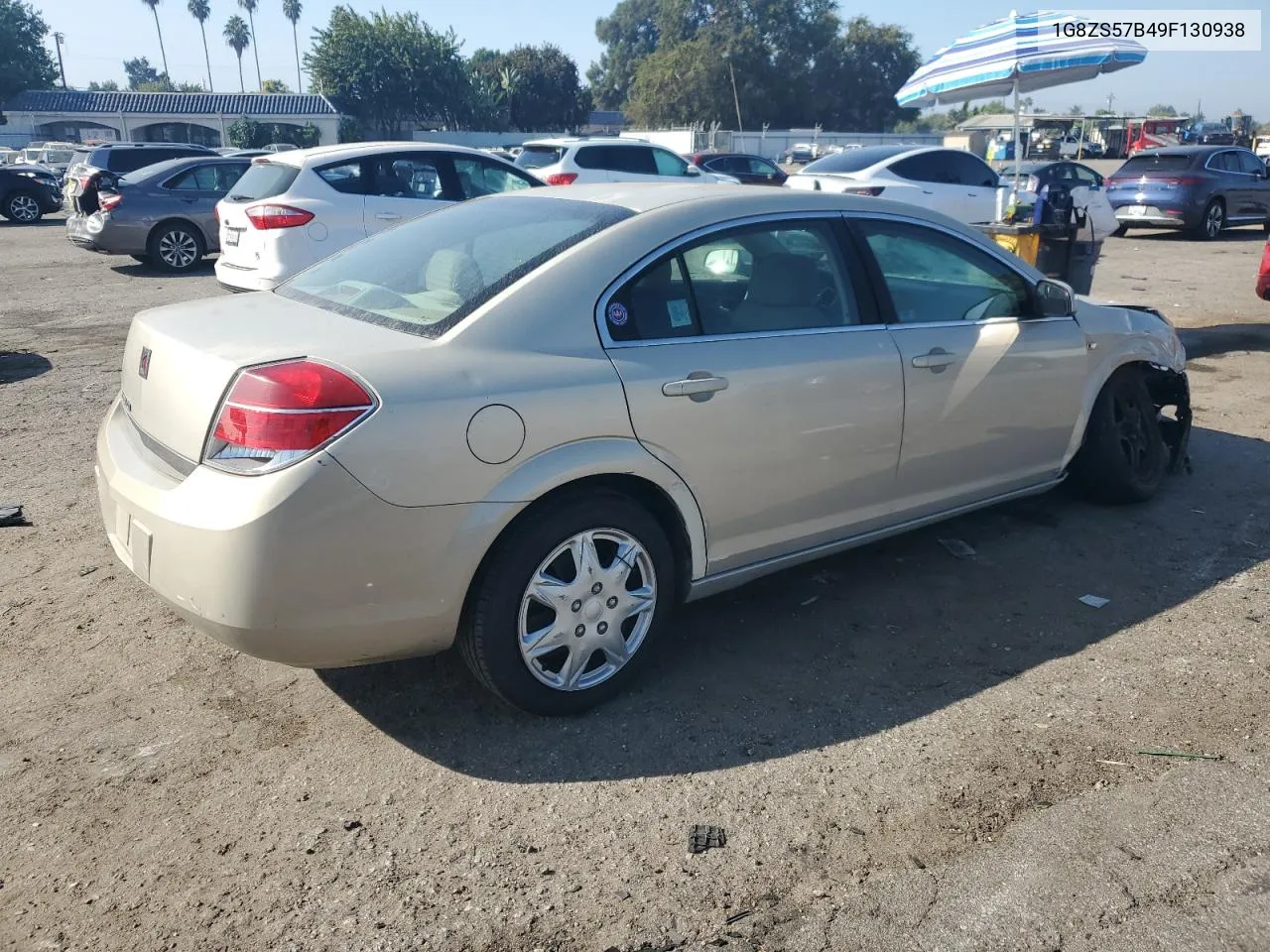 2009 Saturn Aura Xe VIN: 1G8ZS57B49F130938 Lot: 72838754