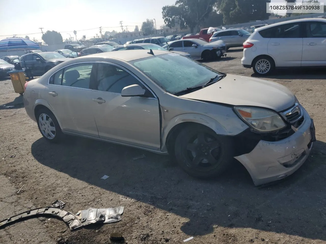 2009 Saturn Aura Xe VIN: 1G8ZS57B49F130938 Lot: 72838754