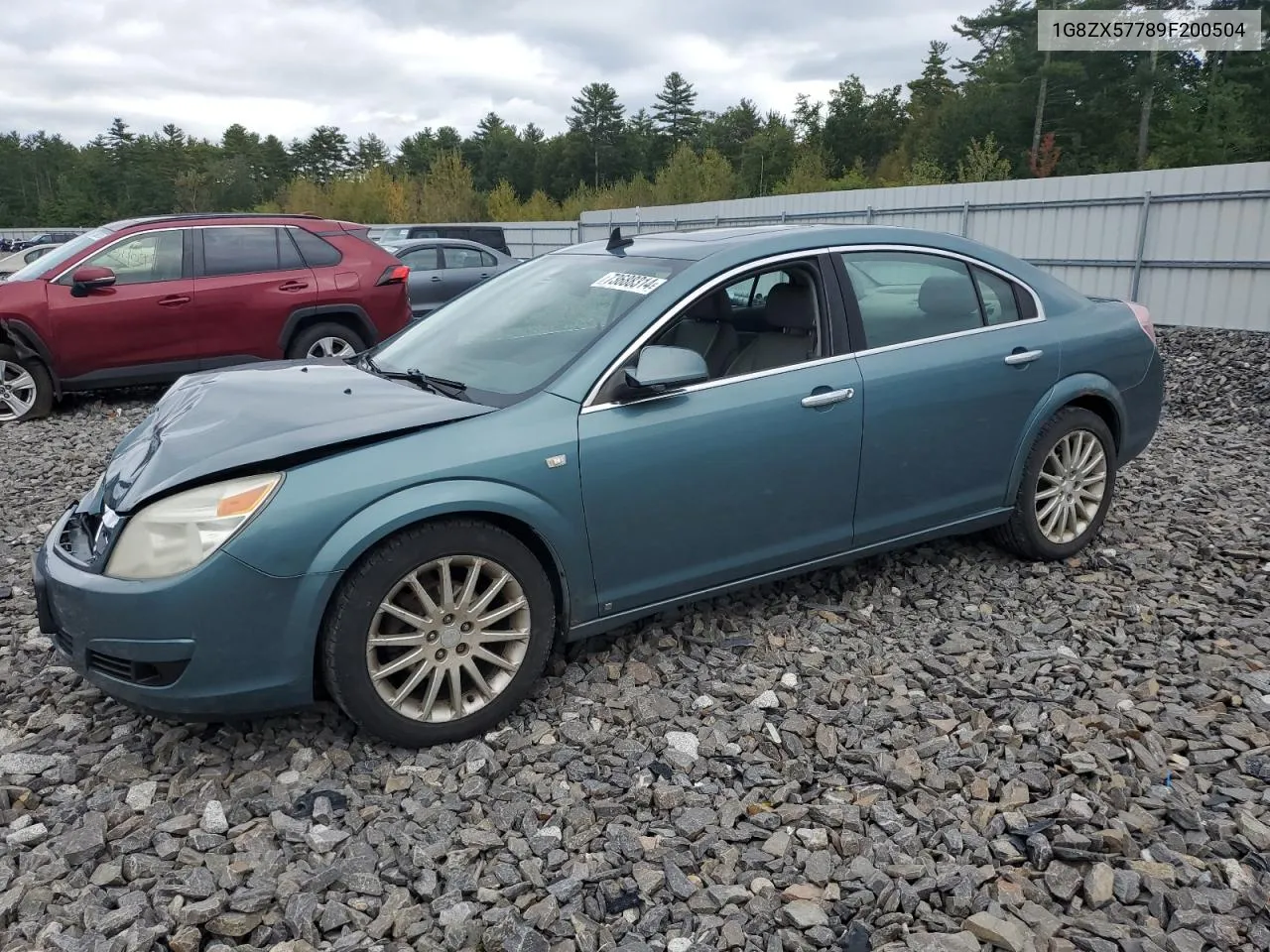 2009 Saturn Aura Xr VIN: 1G8ZX57789F200504 Lot: 73688314