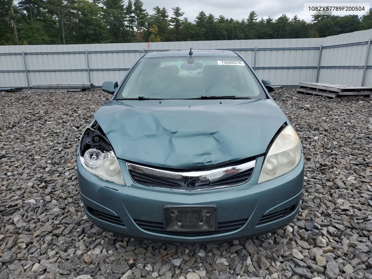 2009 Saturn Aura Xr VIN: 1G8ZX57789F200504 Lot: 73688314