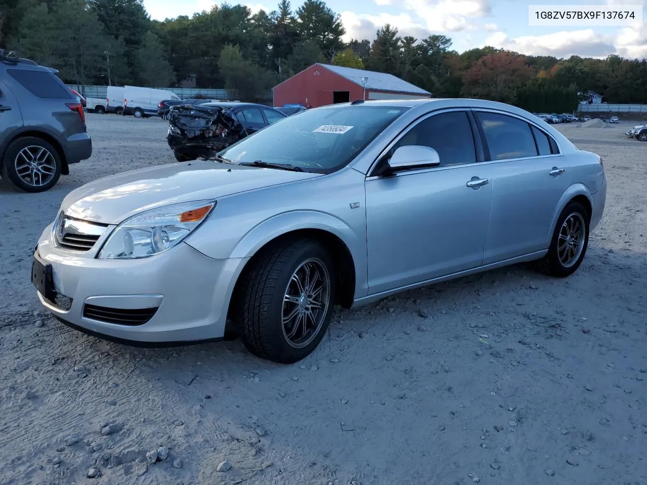 2009 Saturn Aura Xr VIN: 1G8ZV57BX9F137674 Lot: 74358934