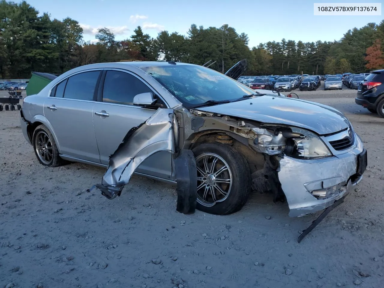 2009 Saturn Aura Xr VIN: 1G8ZV57BX9F137674 Lot: 74358934