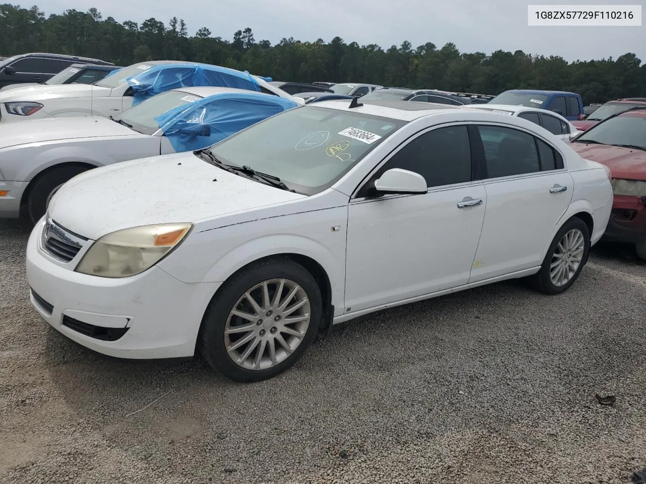 2009 Saturn Aura Xr VIN: 1G8ZX57729F110216 Lot: 74683664