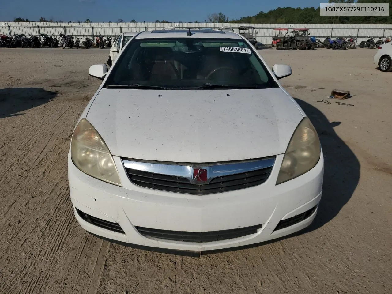 2009 Saturn Aura Xr VIN: 1G8ZX57729F110216 Lot: 74683664