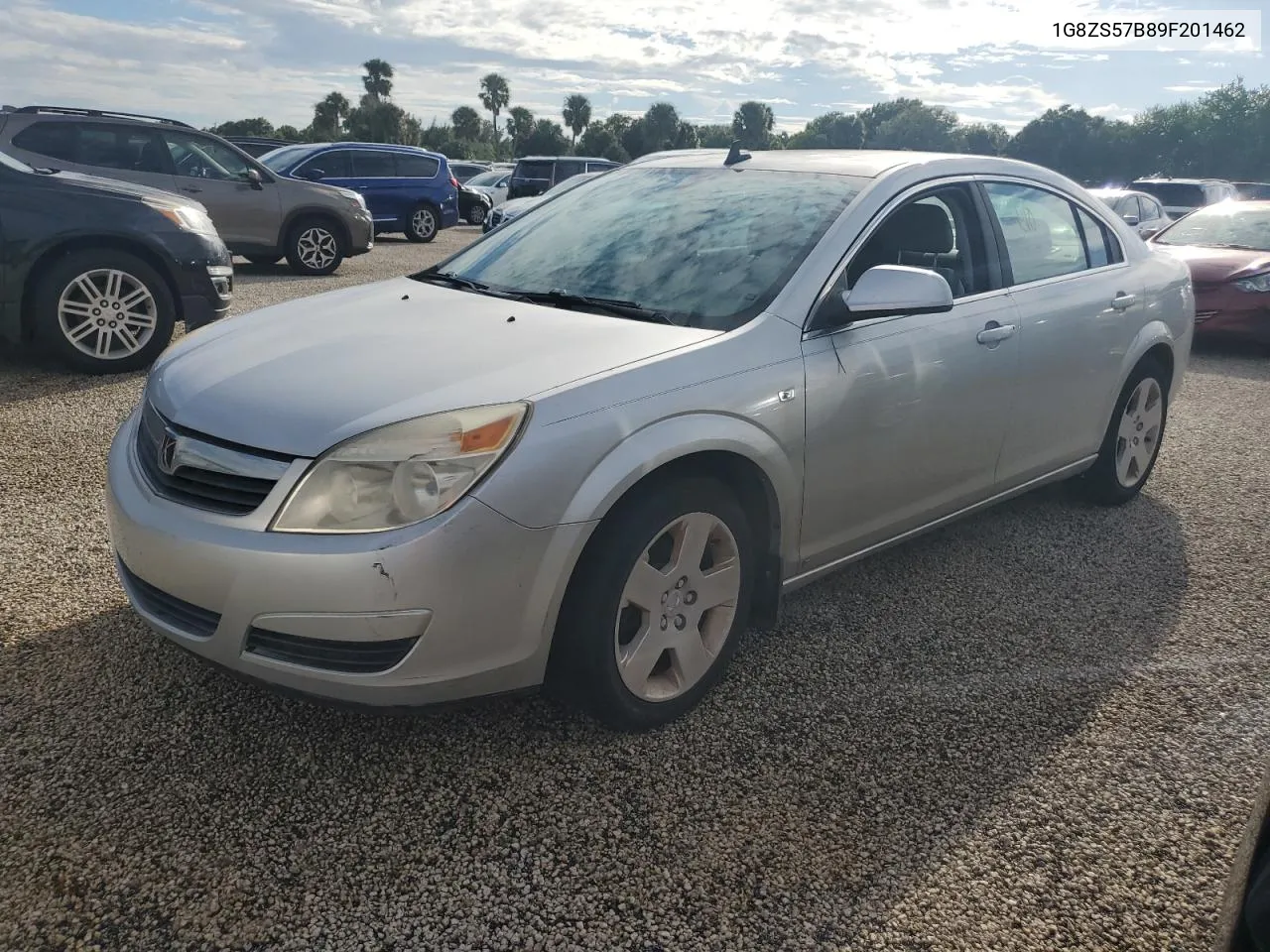 2009 Saturn Aura Xe VIN: 1G8ZS57B89F201462 Lot: 74757894