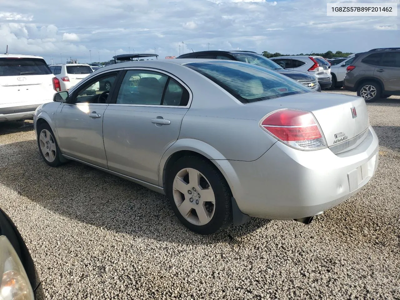 2009 Saturn Aura Xe VIN: 1G8ZS57B89F201462 Lot: 74757894