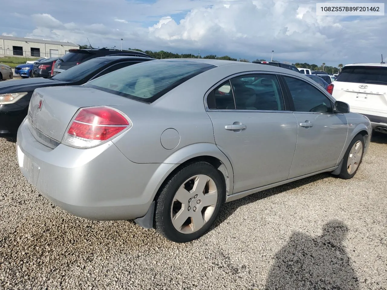 2009 Saturn Aura Xe VIN: 1G8ZS57B89F201462 Lot: 74757894