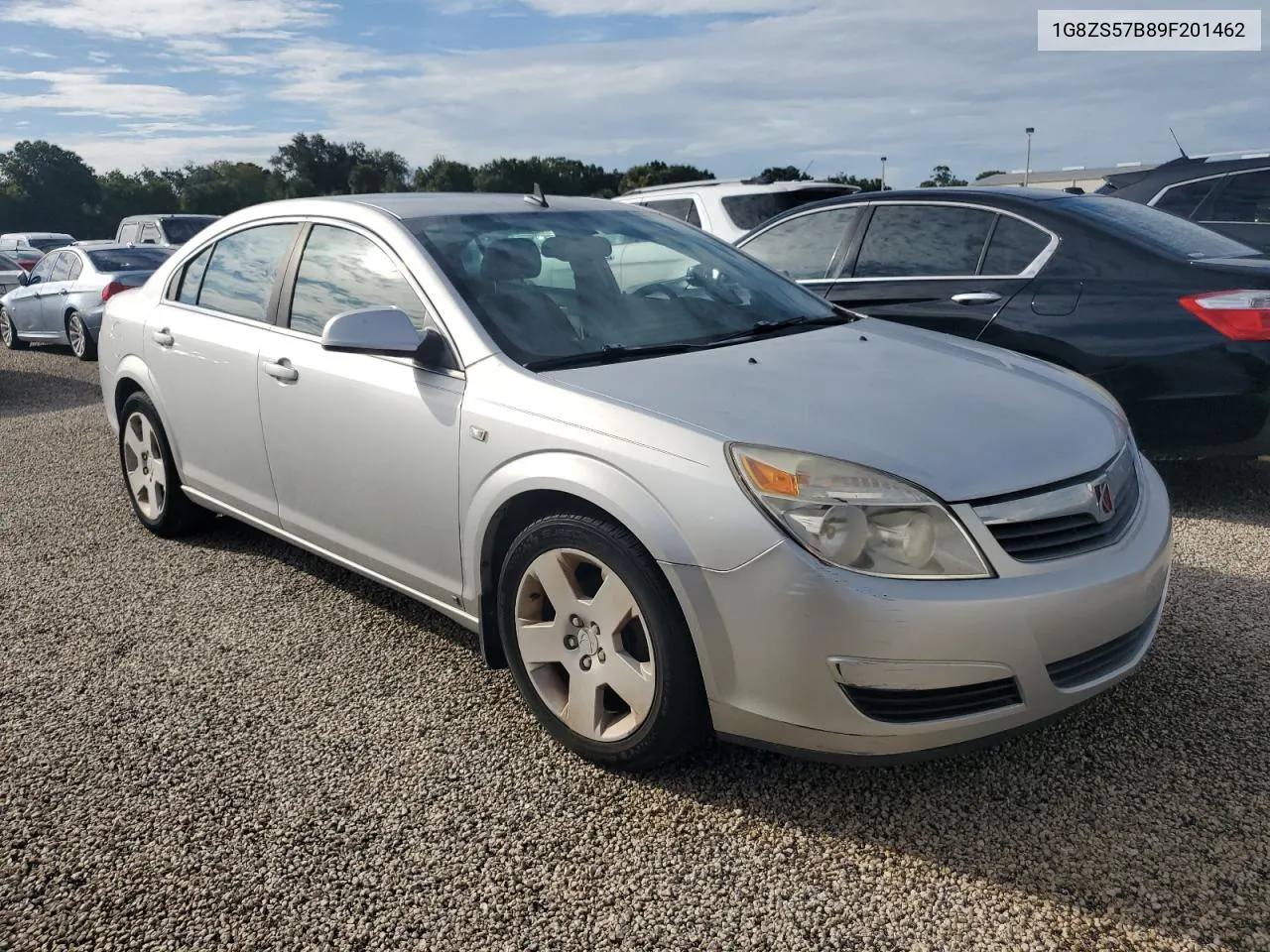 2009 Saturn Aura Xe VIN: 1G8ZS57B89F201462 Lot: 74757894