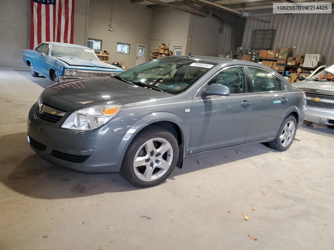 2009 Saturn Aura Xe VIN: 1G8ZS57B19F214425 Lot: 76860204