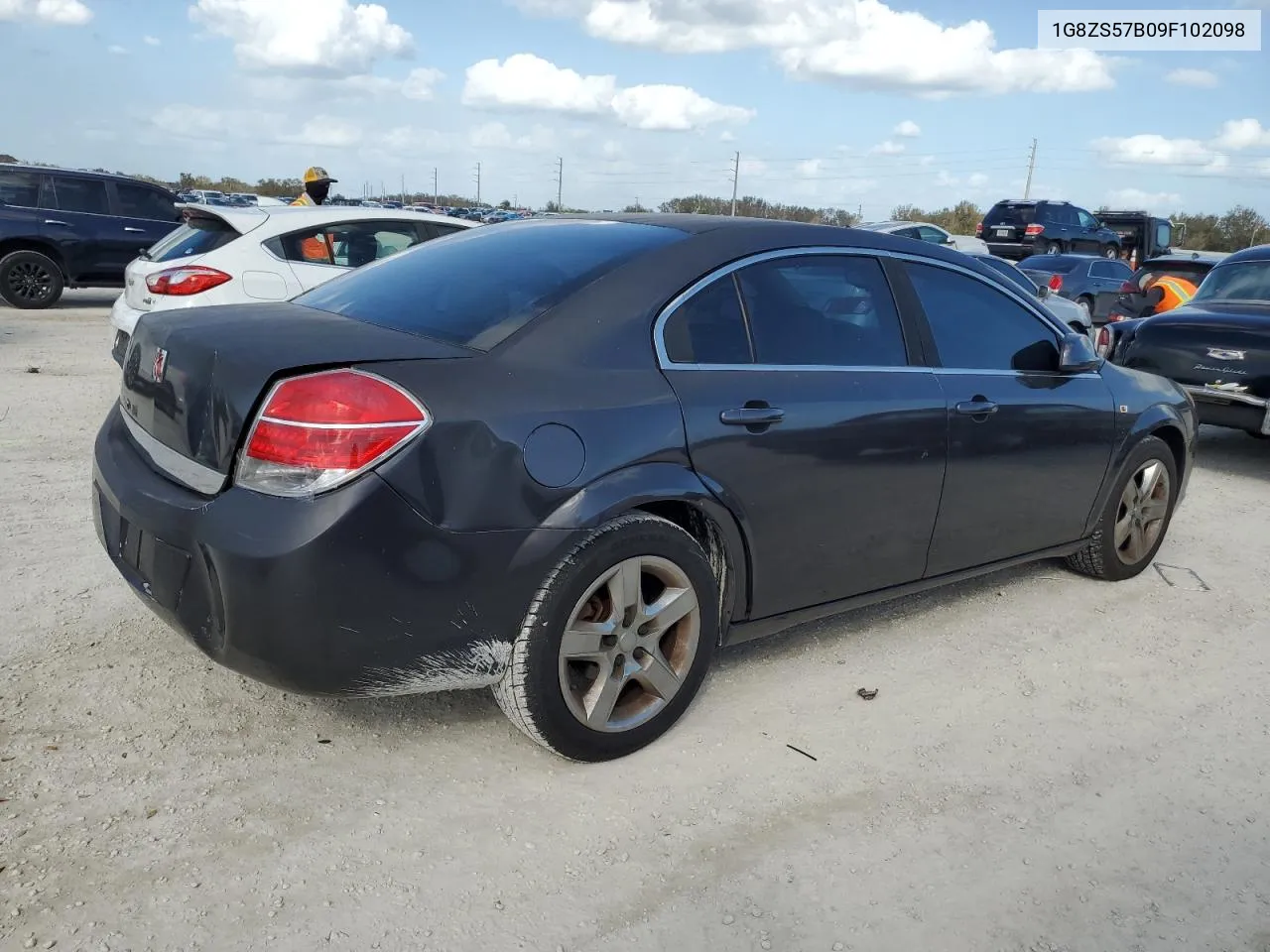 2009 Saturn Aura Xe VIN: 1G8ZS57B09F102098 Lot: 78977874