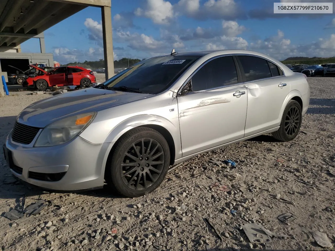 2009 Saturn Aura Xr VIN: 1G8ZX57799F210670 Lot: 80565594