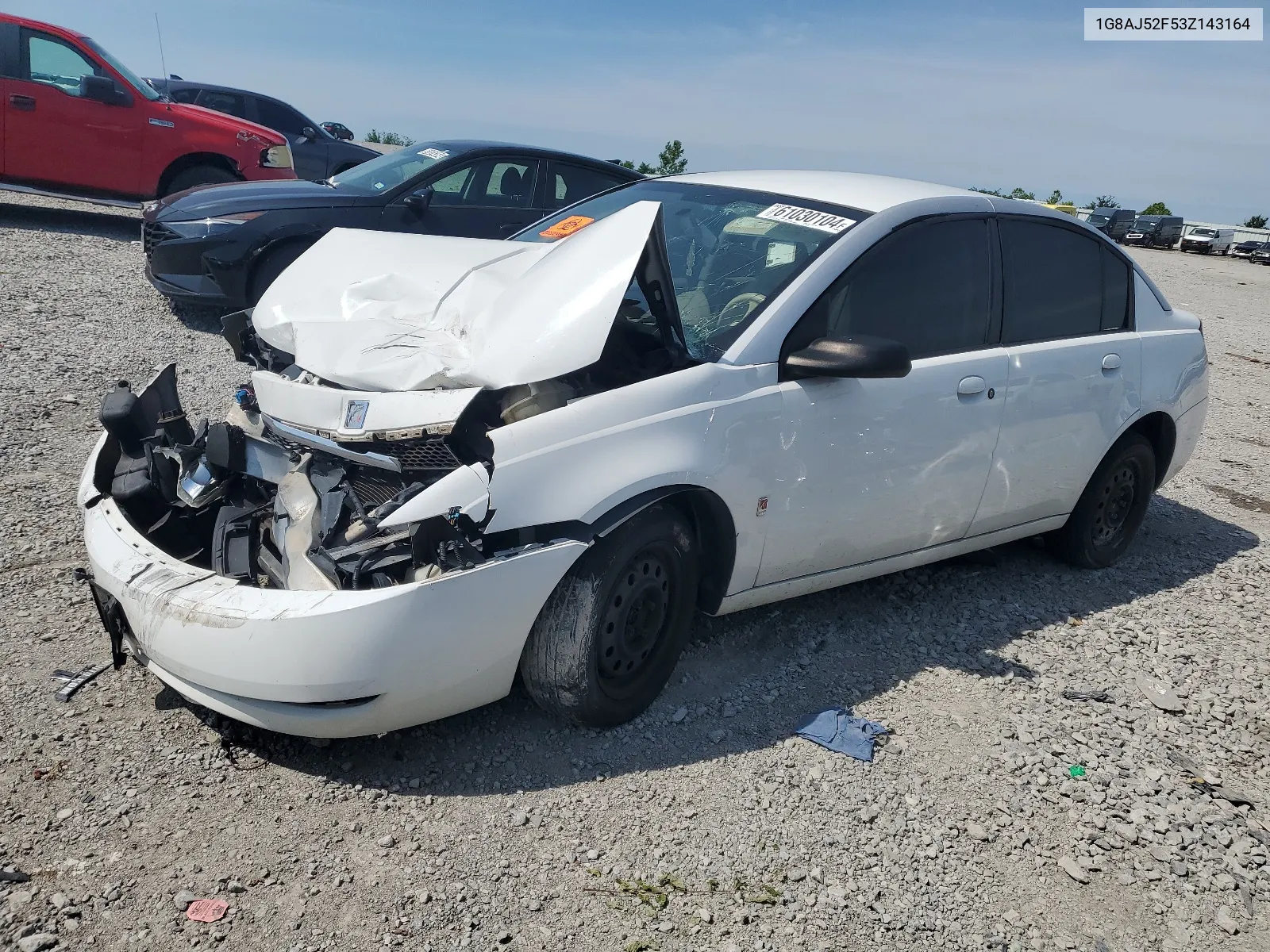 2003 Saturn Ion Level 2 VIN: 1G8AJ52F53Z143164 Lot: 61030104