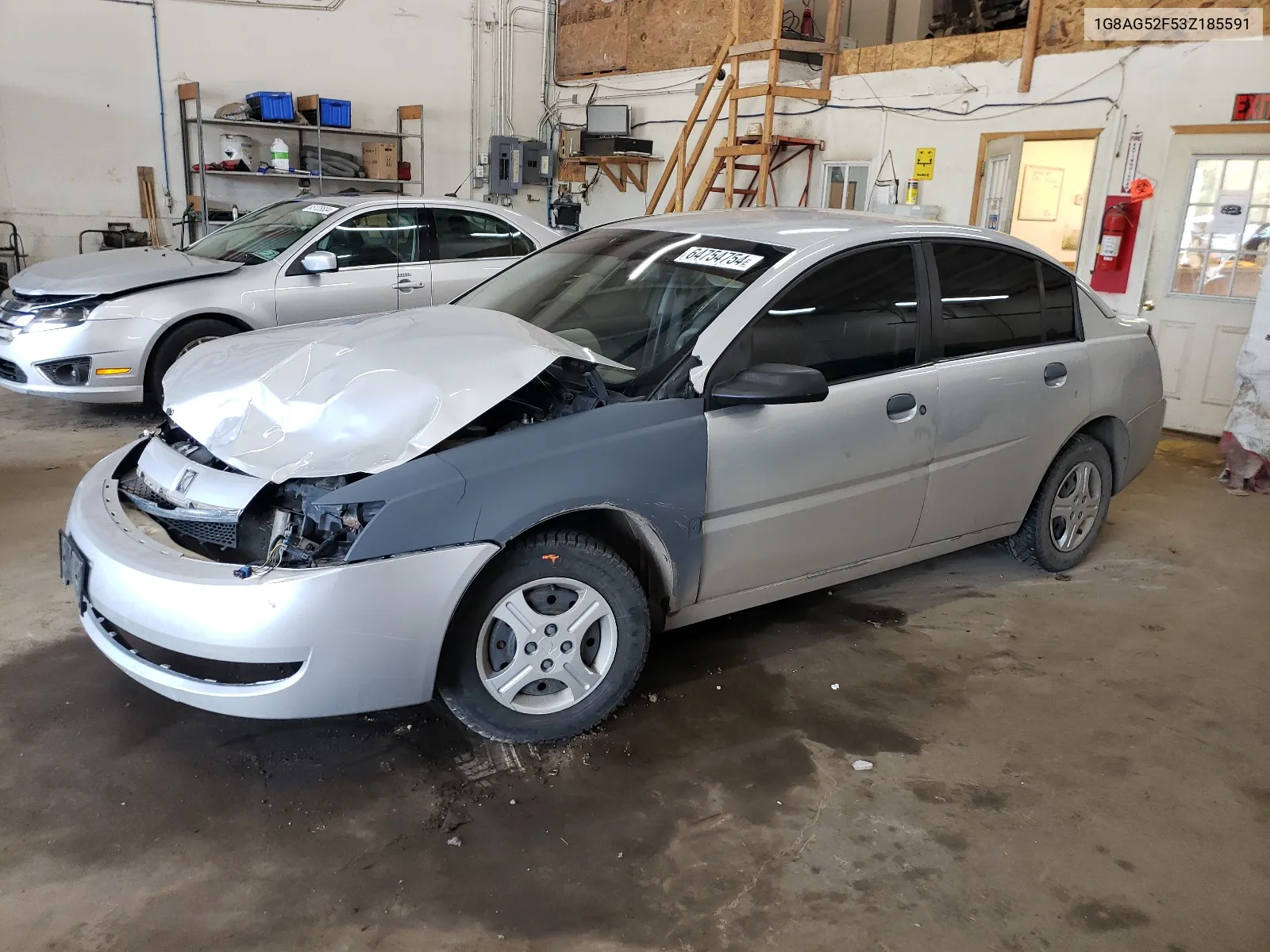 2003 Saturn Ion Level 1 VIN: 1G8AG52F53Z185591 Lot: 64754754