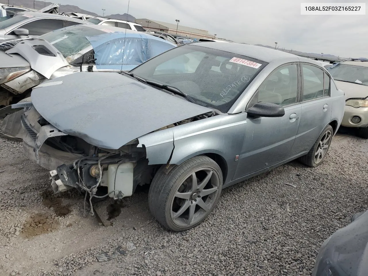 2003 Saturn Ion Level 3 VIN: 1G8AL52F03Z165227 Lot: 69147384