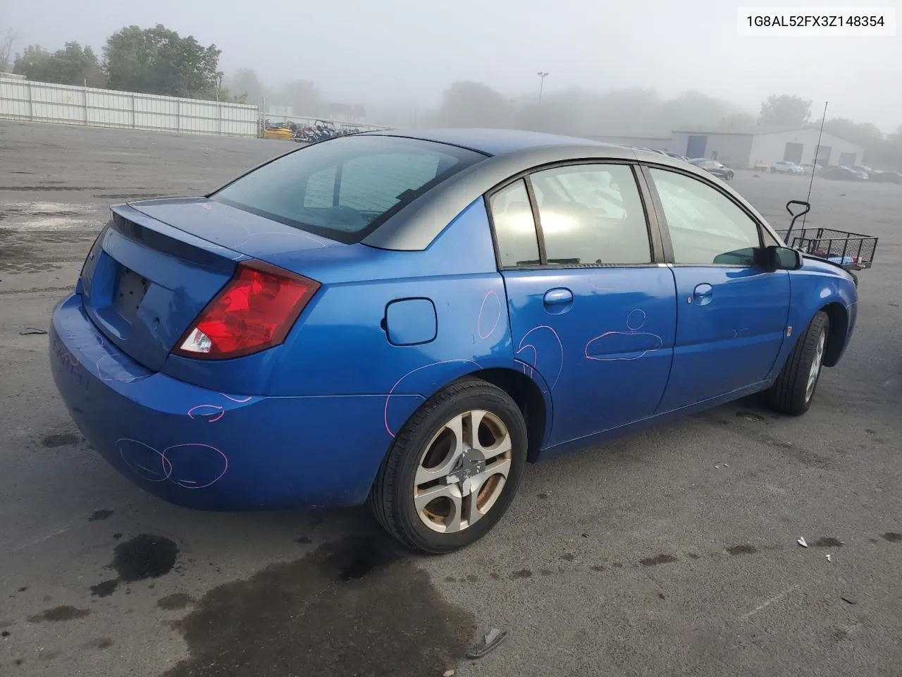 2003 Saturn Ion Level 3 VIN: 1G8AL52FX3Z148354 Lot: 69451154