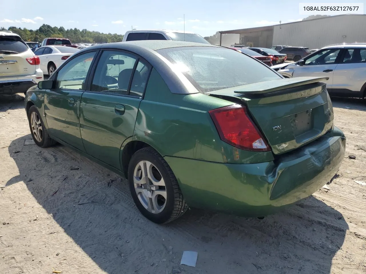 2003 Saturn Ion Level 3 VIN: 1G8AL52F63Z127677 Lot: 70969184