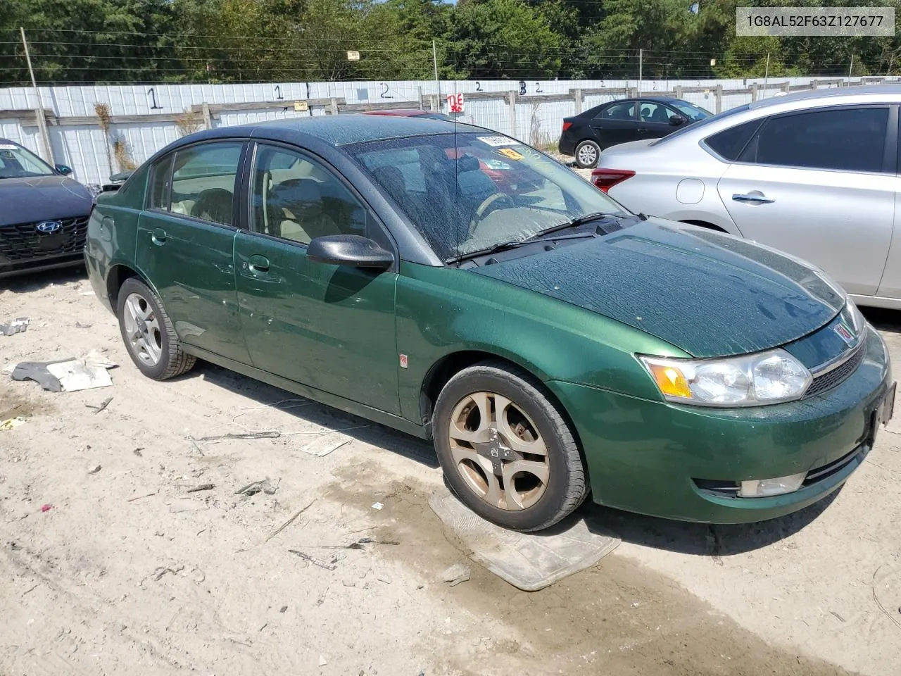 2003 Saturn Ion Level 3 VIN: 1G8AL52F63Z127677 Lot: 70969184