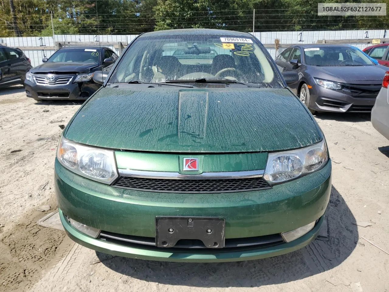 2003 Saturn Ion Level 3 VIN: 1G8AL52F63Z127677 Lot: 70969184