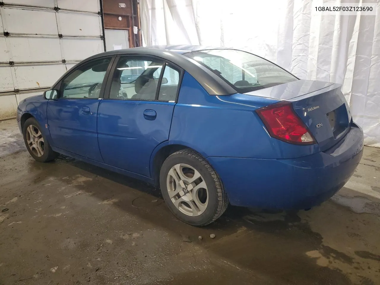 2003 Saturn Ion Level 3 VIN: 1G8AL52F03Z123690 Lot: 72248034