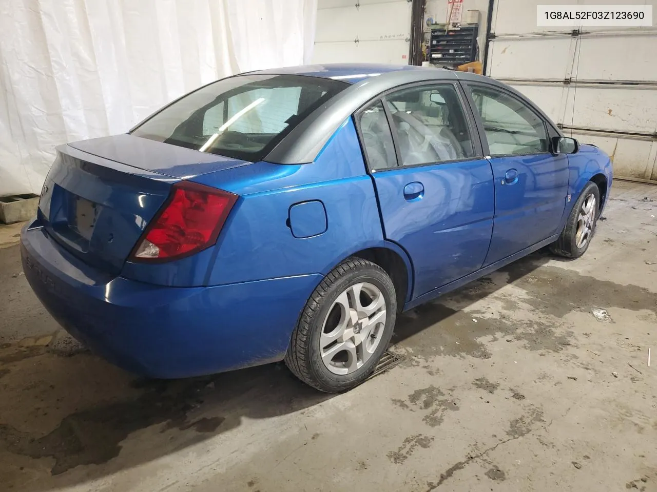 2003 Saturn Ion Level 3 VIN: 1G8AL52F03Z123690 Lot: 72248034